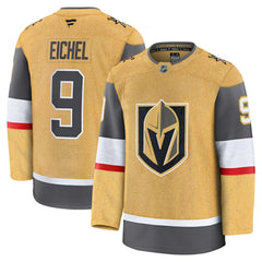 Jack Eichel Vegas Golden Knights Fanatics Home Premium Jersey - Gold Jerseys