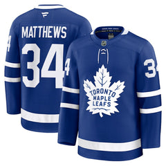 Auston Matthews Toronto Maple Leafs Fanatics Home Premium Jersey - Blue Jerseys
