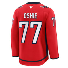 TJ Oshie Washington Capitals Fanatics Home Premium Jersey - Red Jerseys