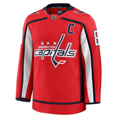 Alexander Ovechkin Washington Capitals Fanatics Home Premium Jersey - Red Jerseys