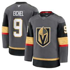 Jack Eichel Vegas Golden Knights Fanatics Alternate Premium Jersey - Gray Jerseys
