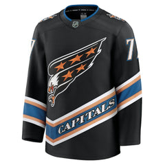 TJ Oshie Washington Capitals Fanatics Alternate 50th Anniversary Premium Jersey - Black Jerseys