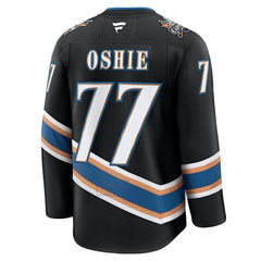 TJ Oshie Washington Capitals Fanatics Alternate 50th Anniversary Premium Jersey - Black Jerseys