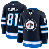 Kyle Connor Winnipeg Jets Fanatics Home Premium Jersey - Navy Jerseys