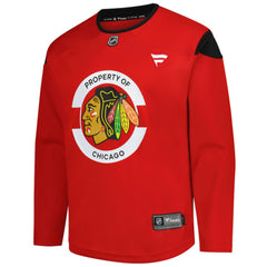 Chicago Blackhawks Fanatics Practice Jersey - Red Jerseys
