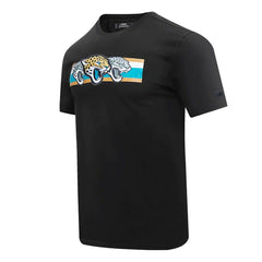 Jacksonville Jaguars Pro Standard Retro Striper T-Shirt - Black outlet