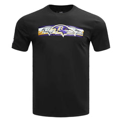 Baltimore Ravens Pro Standard Retro Striper T-Shirt - Black for sale