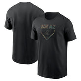 Arizona Diamondbacks Camo T-Shirt Black