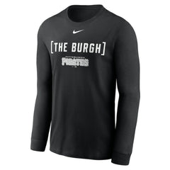 Pittsburgh Pirates Local Nickname Long Sleeve T-Shirt Black