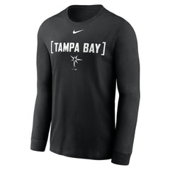 Tampa Bay Rays Local Nickname Long Sleeve T-Shirt Black