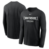 Chicago White Sox Local Nickname Long Sleeve T-Shirt Black
