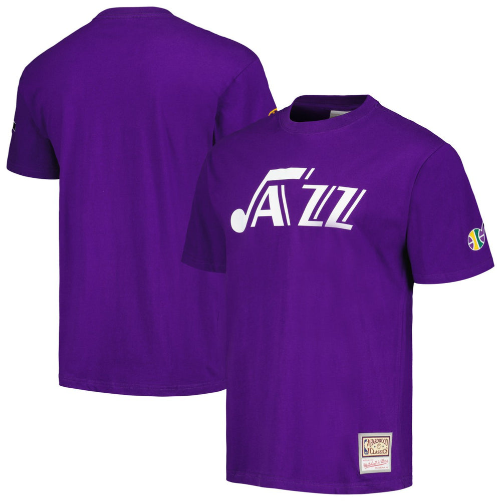 Utah Jazz Hardwood Classics Nights Premium T-Shirt - Purple discount