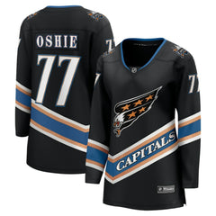 TJ Oshie Washington Capitals Fanatics Women's 50th Anniversary Breakaway Jersey - Black Jerseys