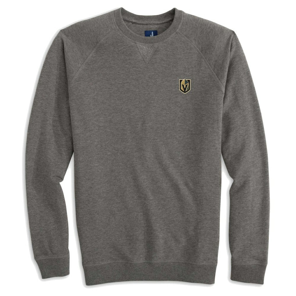 Vegas Golden Knights johnnie-O Freeman Tri-Blend Raglan Pullover Sweatshirt - Gray Sweatshirts