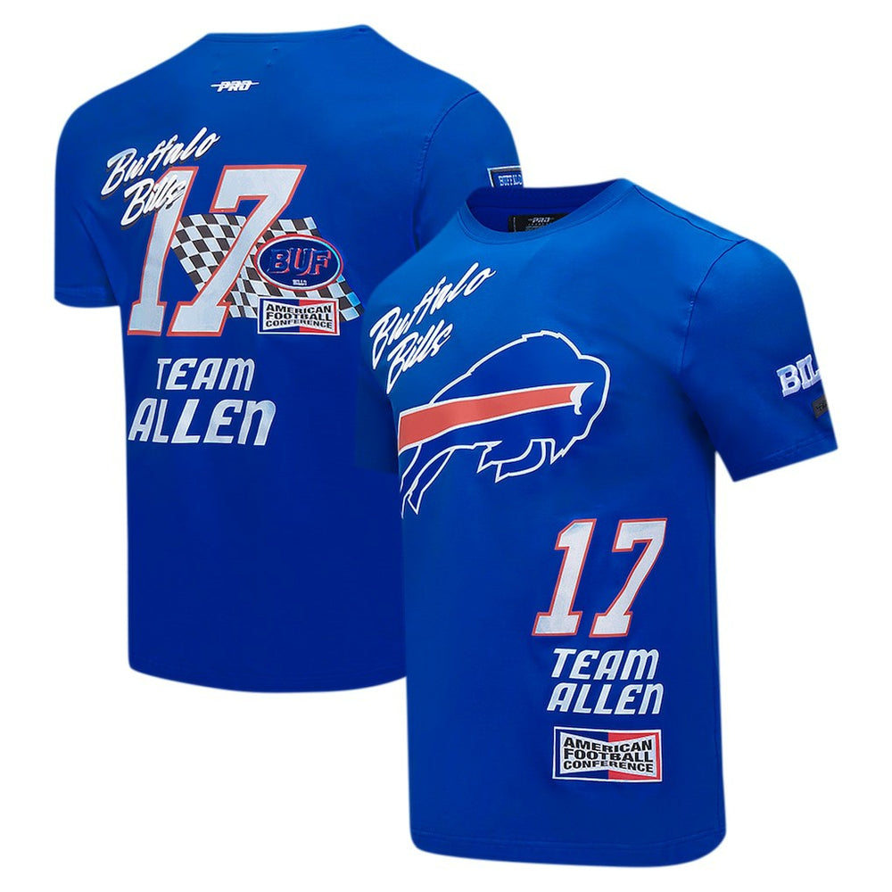 Josh Allen Buffalo Bills Pro Standard Fast Lane Name & Number Player T-Shirt - Royal outlet