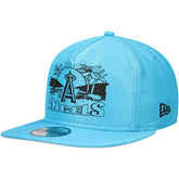 Los Angeles Angels Neon Golfer Snapback Hat Blue