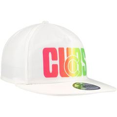 Chicago Cubs Spring Spectrum Golfer Snapback Hat White