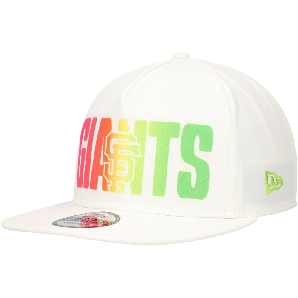 San Francisco Giants Spring Spectrum Golfer Snapback Hat White