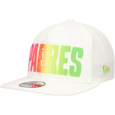 San Diego Padres Spring Spectrum Golfer Snapback Hat White