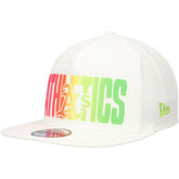Athletics Spring Spectrum Golfer Snapback Hat White