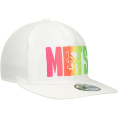 New York Mets Spring Spectrum Golfer Snapback Hat White