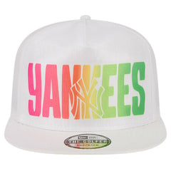 New York Yankees Spring Spectrum Golfer Snapback Hat White