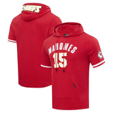 Patrick Mahomes Kansas City Chiefs Pro Standard Player Name & Number Hoodie T-Shirt - Red discount