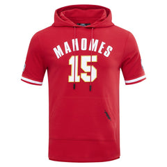 Patrick Mahomes Kansas City Chiefs Pro Standard Player Name & Number Hoodie T-Shirt - Red discount