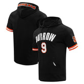 Joe Burrow Cincinnati Bengals Pro Standard Player Name & Number Hoodie T-Shirt - Black discount