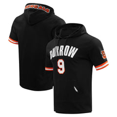 Joe Burrow Cincinnati Bengals Pro Standard Player Name & Number Hoodie T-Shirt - Black discount