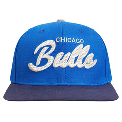 Chicago Bulls Pro Standard Legacy Snapback Hat - Blue/Navy for sale