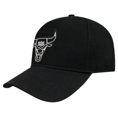 Chicago Bulls Pro Standard Paint the City Pinch Front Snapback Hat - Black cheap