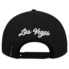 Vegas Golden Knights Pro Standard Paint the City Pinch Front Snapback Hat - Black Hats