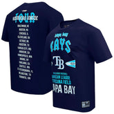 Tampa Bay Rays Pro Standard Oversized City Tour T-Shirt Navy