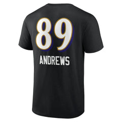 Mark Andrews Baltimore Ravens Team Wordmark Player Name & Number T-Shirt - Black outlet