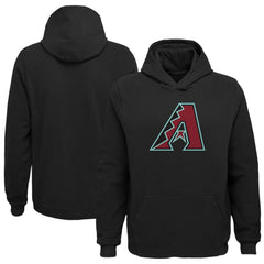 Arizona Diamondbacks Preschool Primary Logo Pullover Hoodie Black