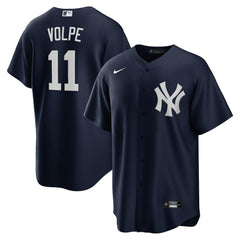 Anthony Volpe New York Yankees Big & Tall Alternate Replica Player Jersey Navy