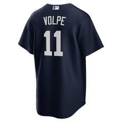 Anthony Volpe New York Yankees Big & Tall Alternate Replica Player Jersey Navy