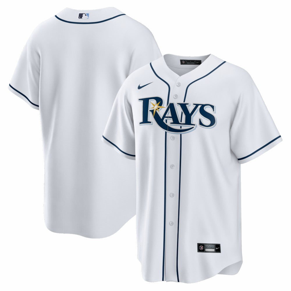Tampa Bay Rays Home Big & Tall Replica Jersey White