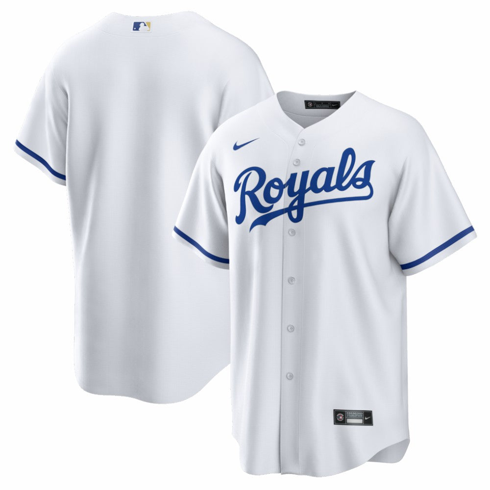 Kansas City Royals Home Big & Tall Replica Jersey White