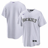 Colorado Rockies Home Big & Tall Replica Jersey White