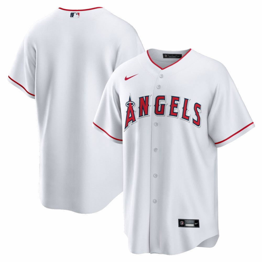 Los Angeles Angels Home Big & Tall Replica Jersey White