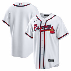 Atlanta Braves Home Big & Tall Replica Jersey White