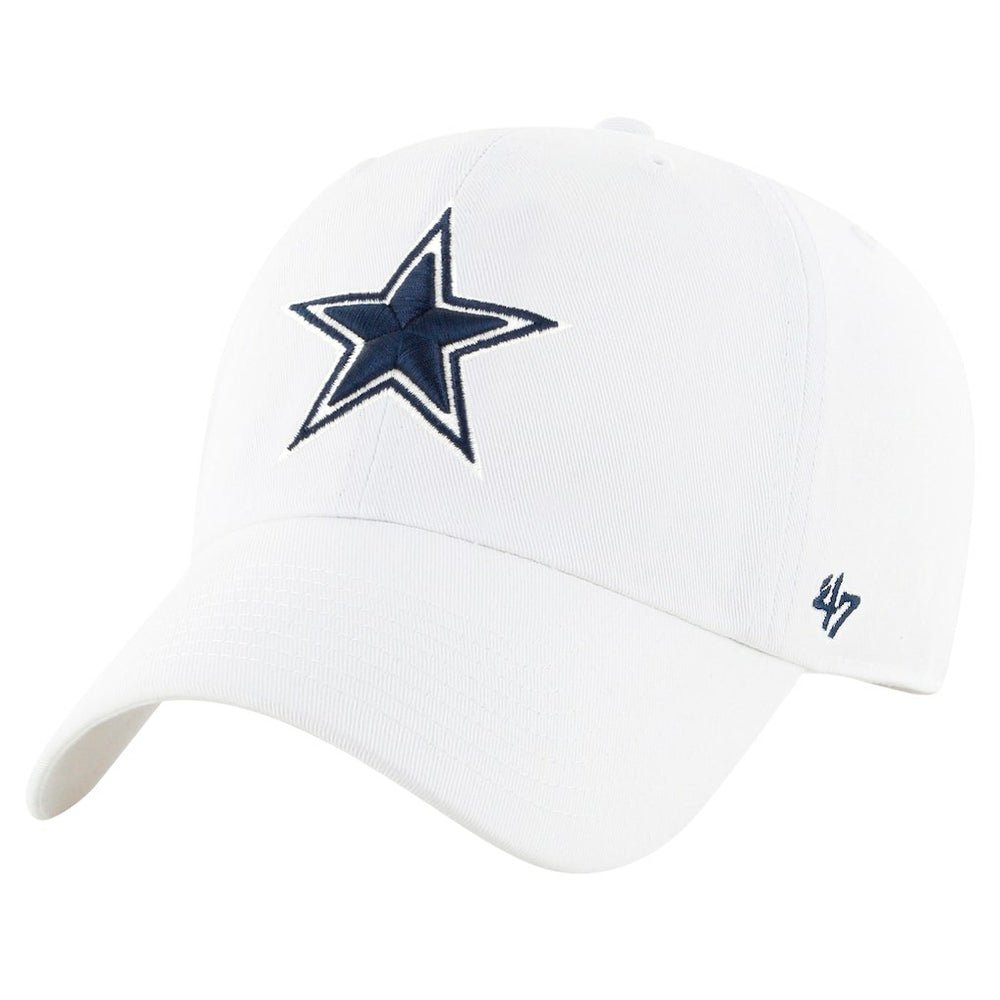 Dallas Cowboys '47 Clean Up Primary Adjustable Hat - White for sale