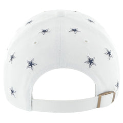 Dallas Cowboys '47 Women's Confetti Clean Up Adjustable Hat - White discount