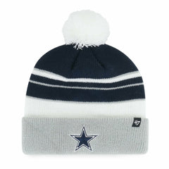Dallas Cowboys '47 Youth Peewee Cuffed Knit Hat with Pom - Navy outlet