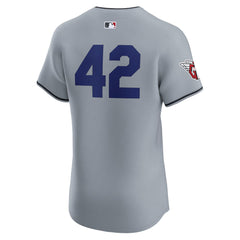 Cleveland Guardians Road 2024 Jackie Robinson Day Elite Jersey Gray