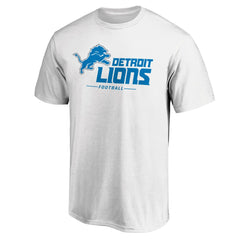 Detroit Lions Lock Up T-Shirt - White cheap