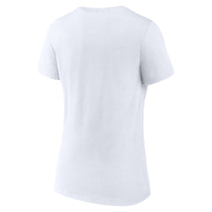 Detroit Lions Women's Victory Script V-Neck T-Shirt - White sale