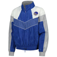 Golden State Warriors The Wild Collective Women's Courtside Half-Zip Track Jacket sale - Royal cheap